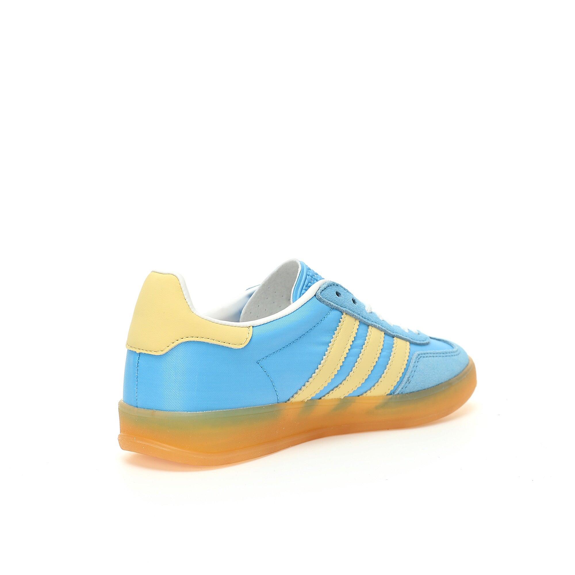 Adidas Gazelle Indoor Semi Blue Burst Almost Yellow Banlieue91