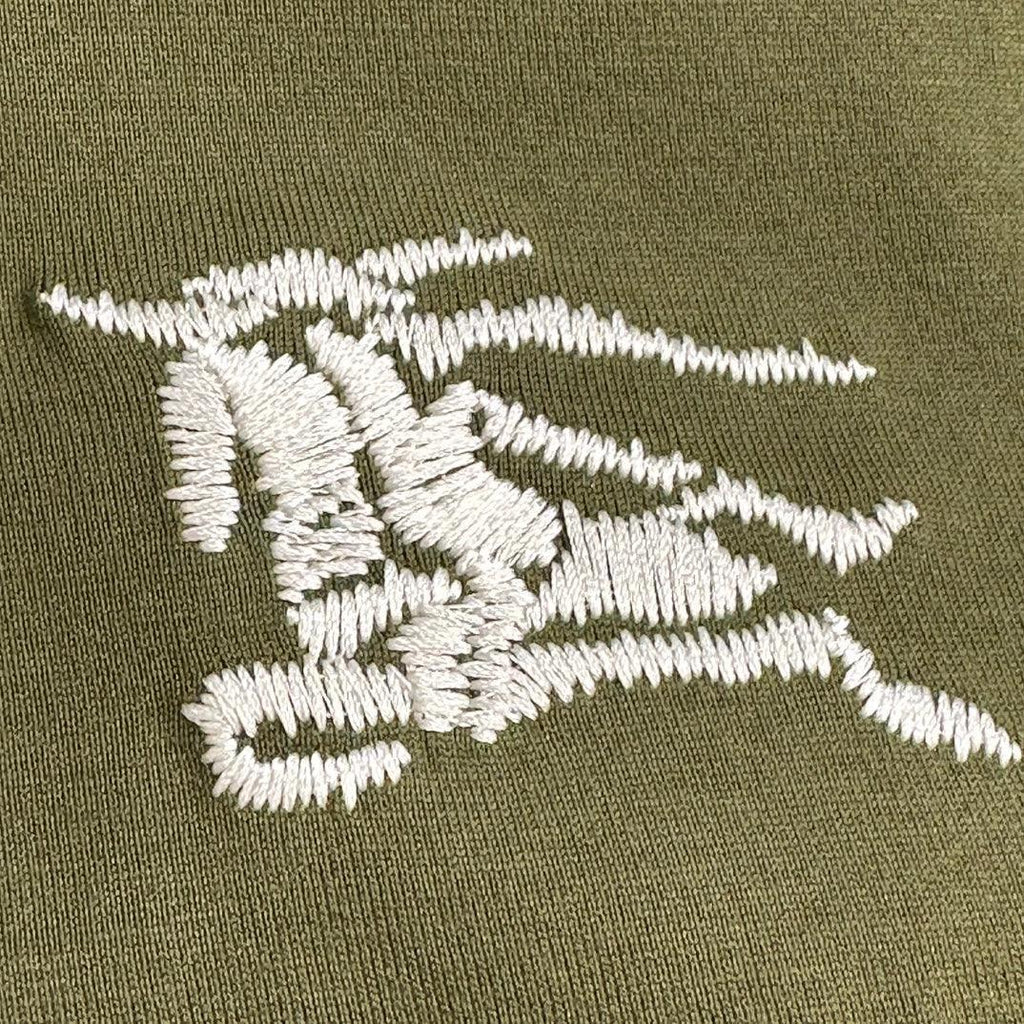 Burberry T-Shirt Without Collar 'Green & White' Banlieue91