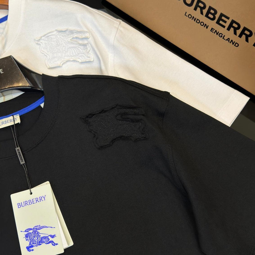 Burberry T-Shirt Without Collar 'Black' Banlieue91