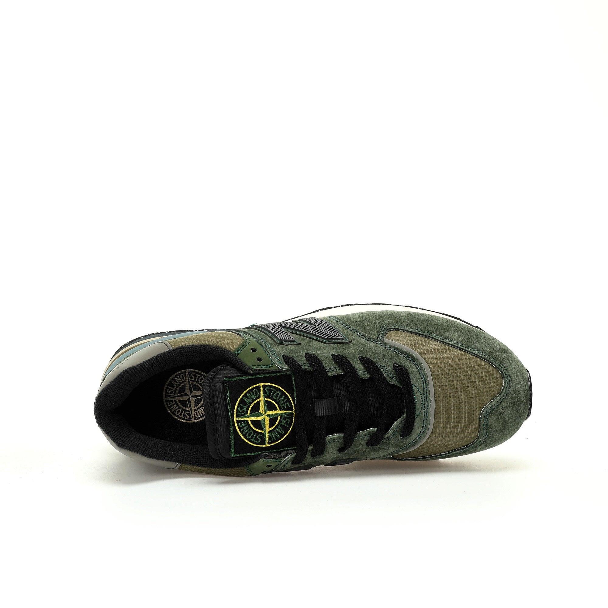 New Balance 574 Legacy Stone Island Dark Green Banlieue91