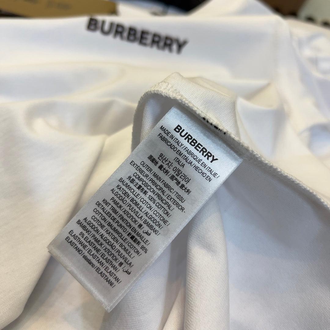 Burberry T-Shirt Without Collar 'White' Banlieue91