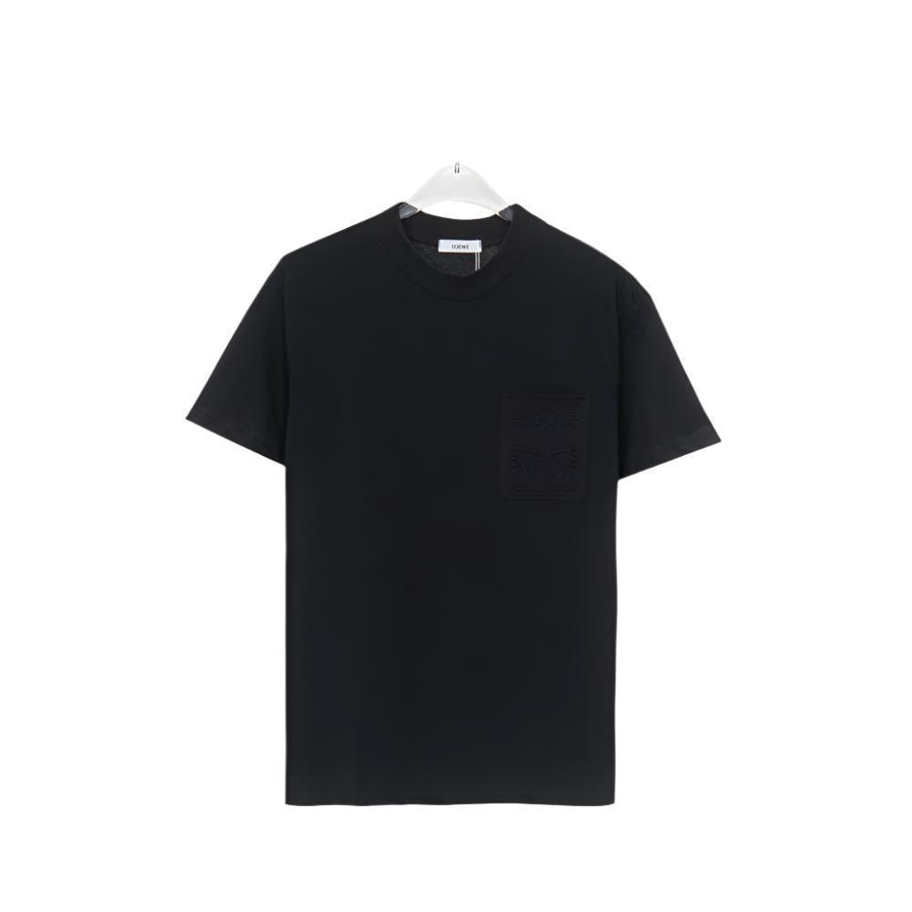 Loewe T-Shirt Without Collar 'Black' Banlieue91