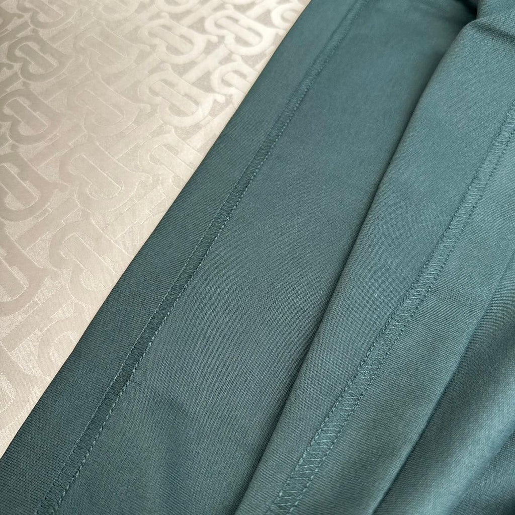 Burberry Green T-Shirt Without Collar Banlieue91