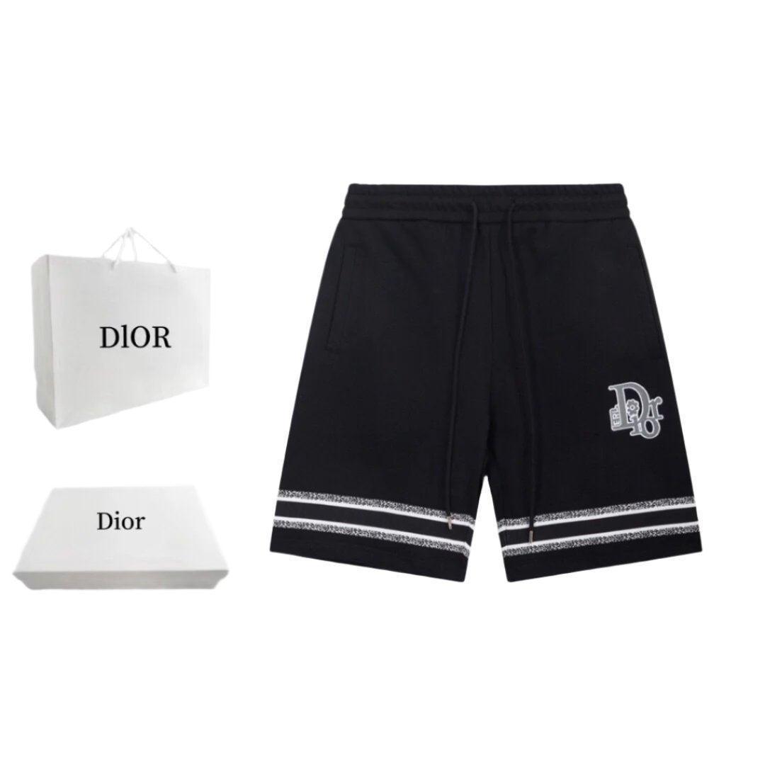 Dior Knit Basketball Shorts 'Black/White' Banlieue91