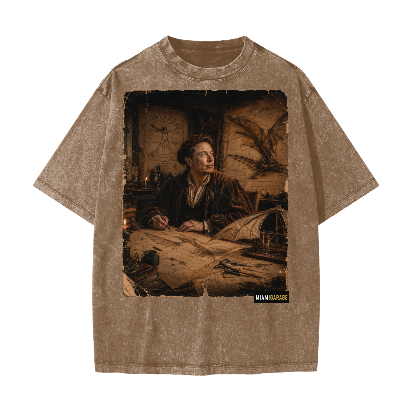 Heavyweight Snow Washed T-Shirt