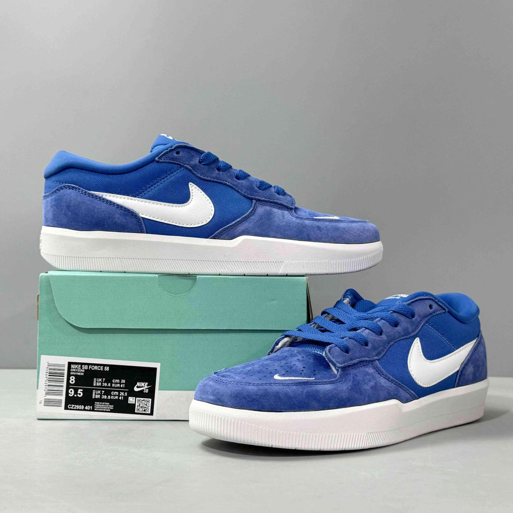Nike SB Force 58 Royal Blue White Banlieue91