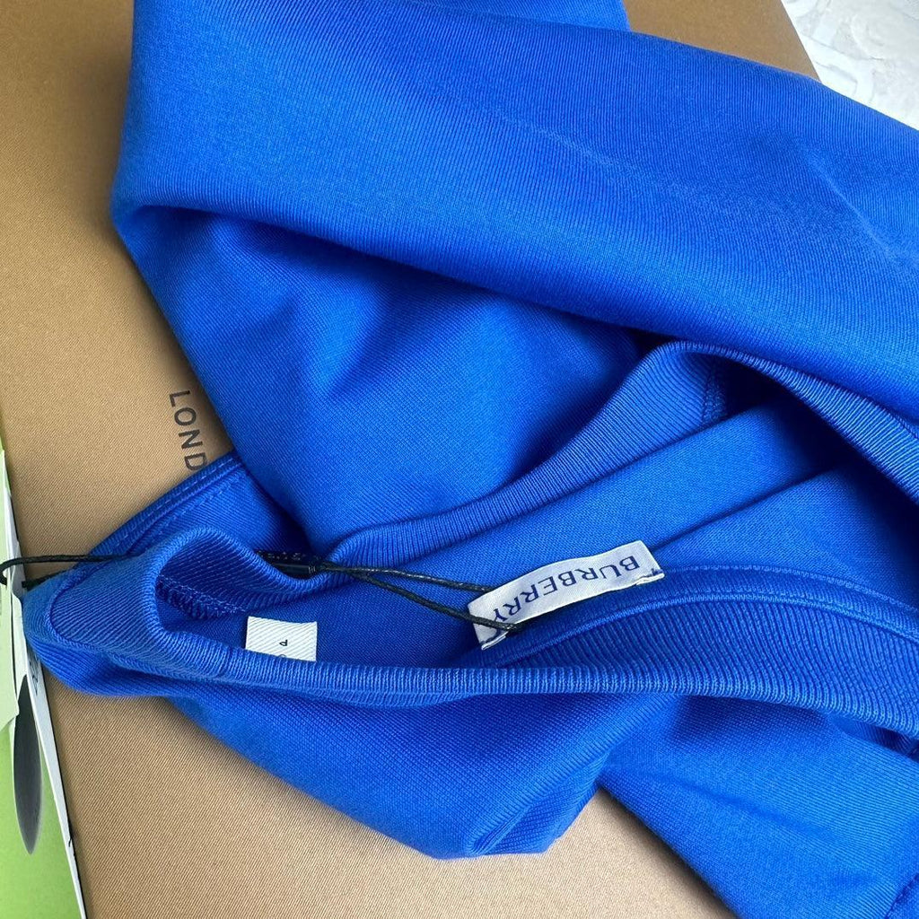 Burberry Blue T-Shirt Without Collar Banlieue91