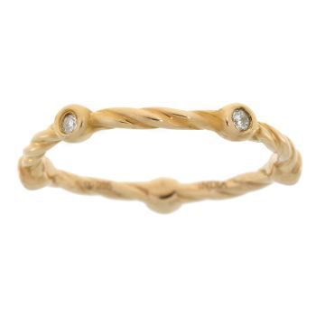 .07ct Diamond stackable band set Sterling Silver Bids.com