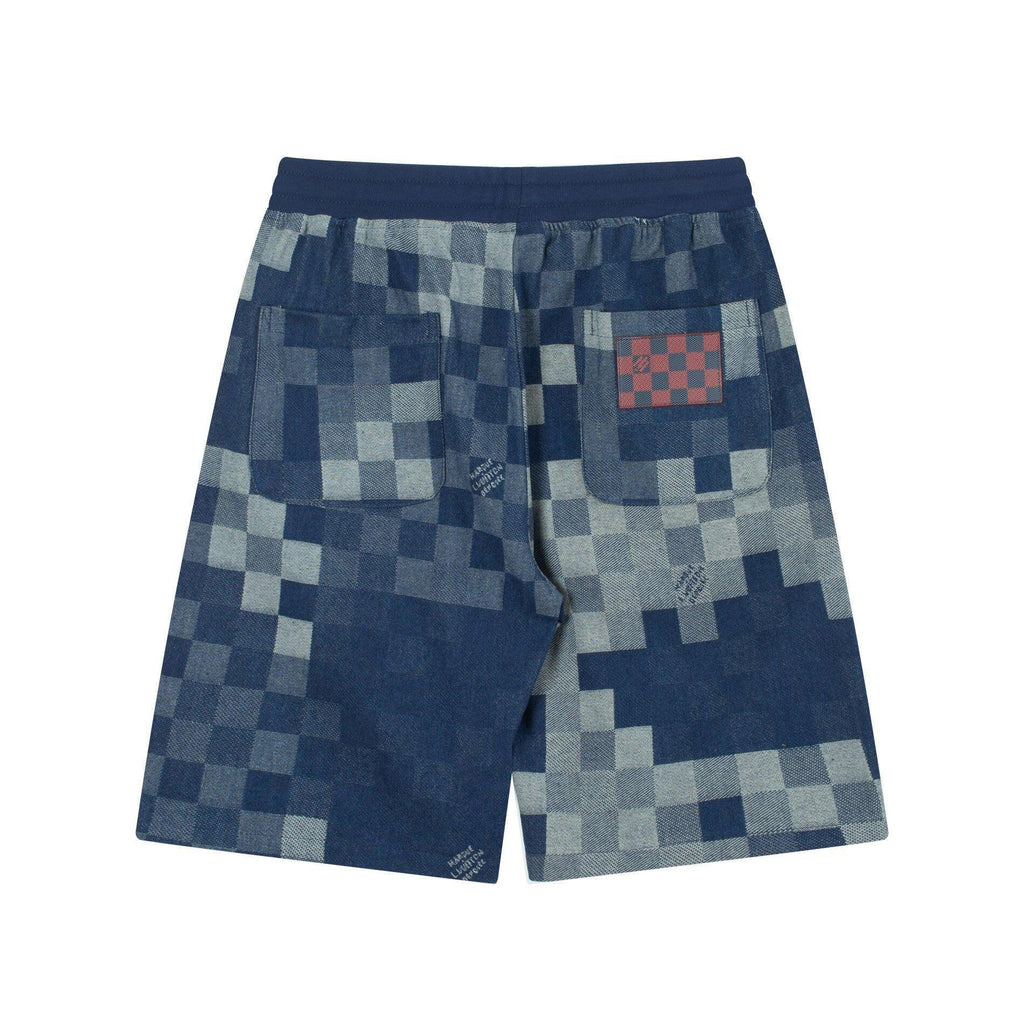 Louis Vuitton Sport Short Pant 'Blue' Banlieue91