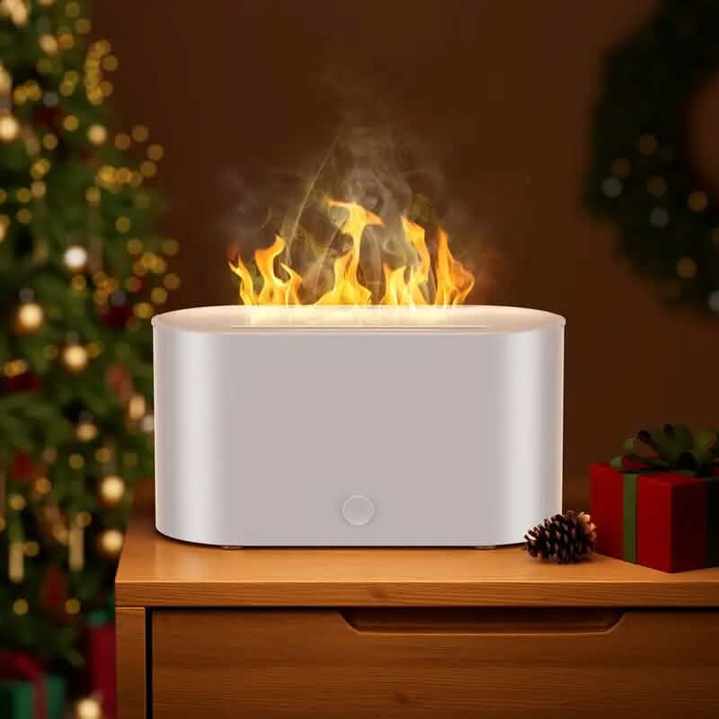 7-Color Simulated Flame Humidifier Aromatherapy Machine DailySale