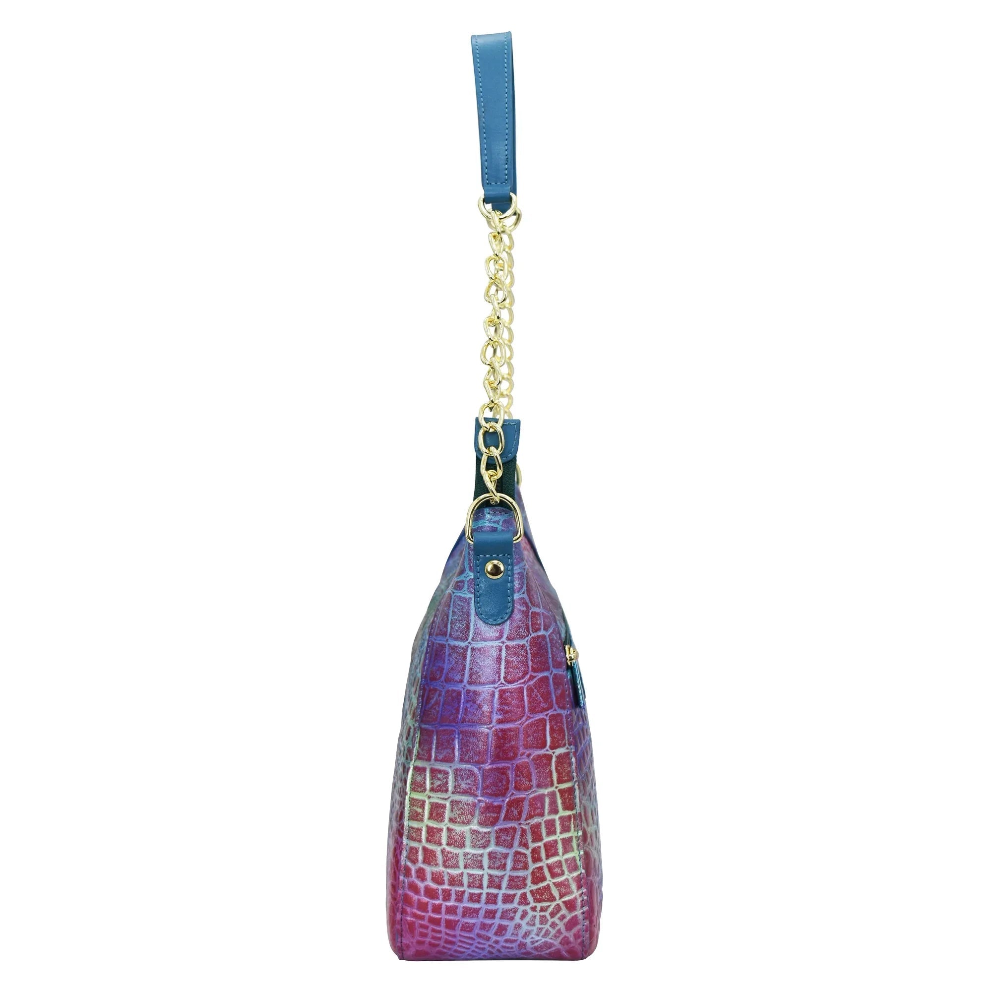 Zip-Top Shoulder Hobo - 709