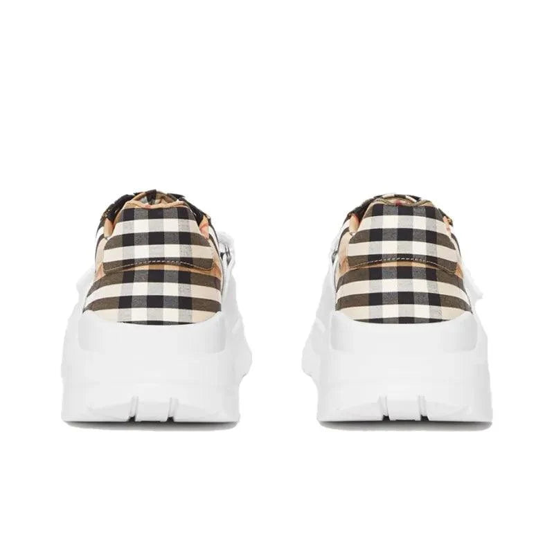 Burberry Vintage Check Cotton Archive Sneakers Beige Banlieue91