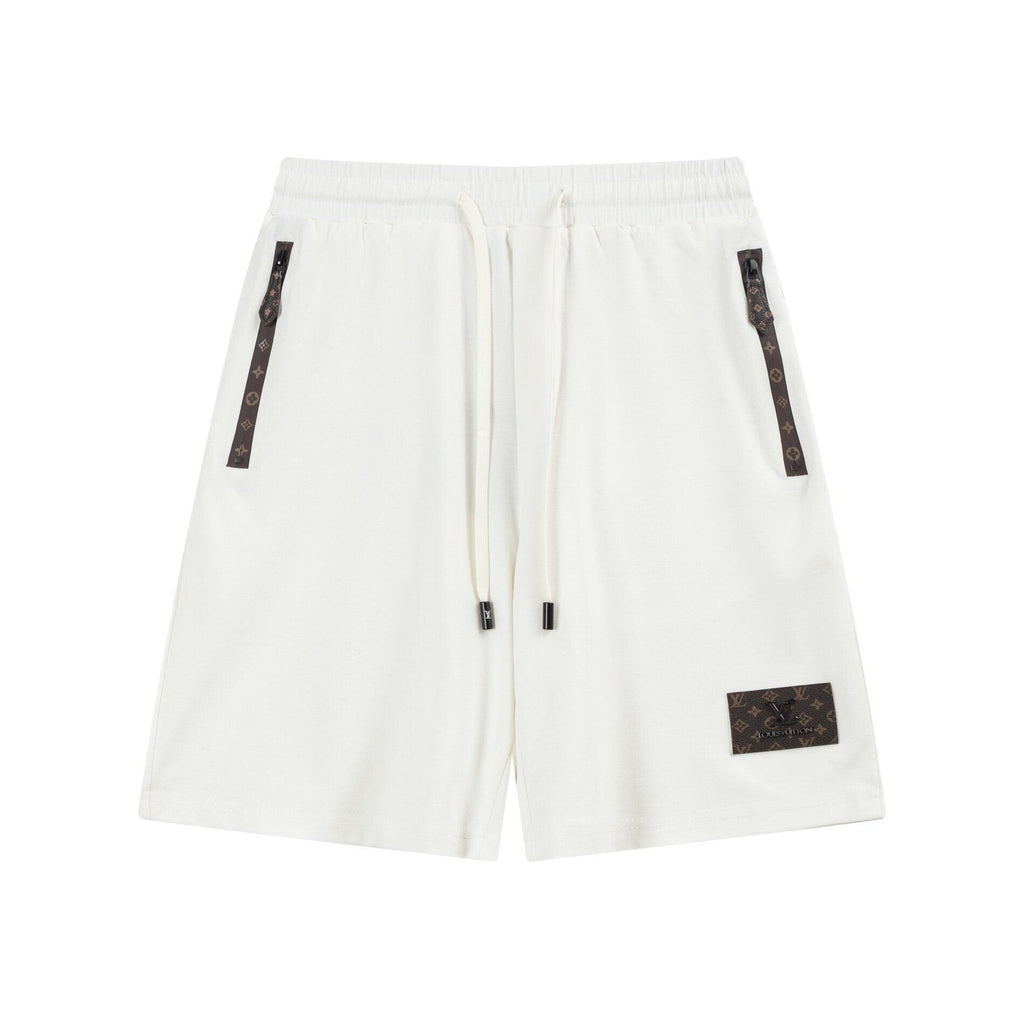 Louis Vuitton Sport Short Pant 'White/Brown' Banlieue91
