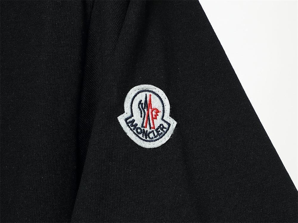 Moncler T-Shirt Without Collar 'Black' Banlieue91