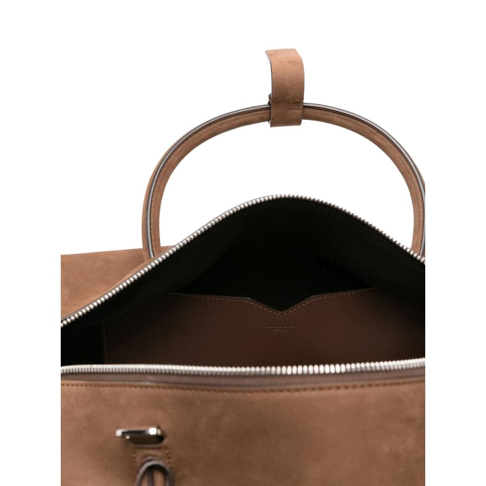 Max Mara Brown Tote Bags Women Luosophy