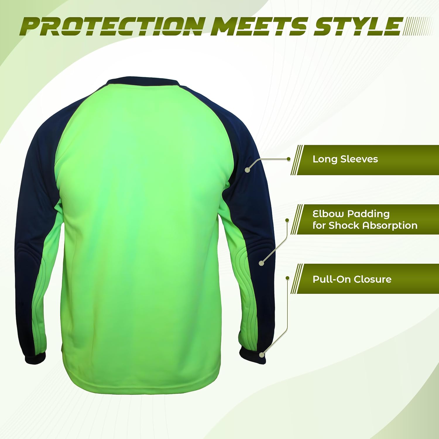 Vizari Padova Goalkeeping Jersey – Green/Navy Vizari Sports