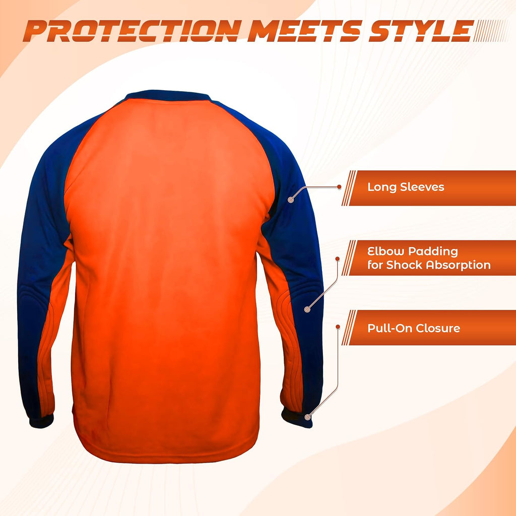 Vizari Padova Goalkeeping Jersey – Orange/Royal Vizari Sports