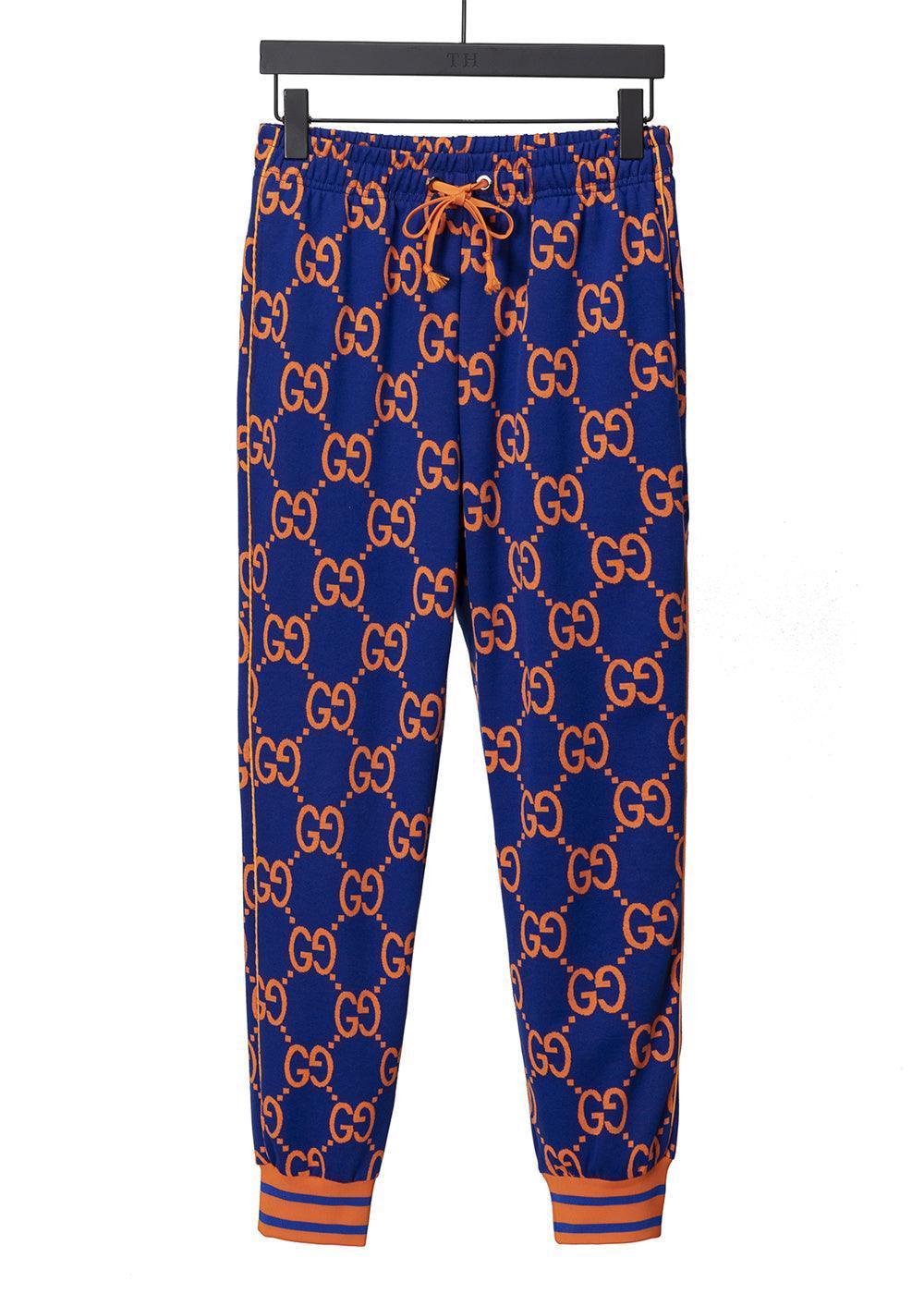 Gucci Long Pant 'Blue/Orange' Banlieue91