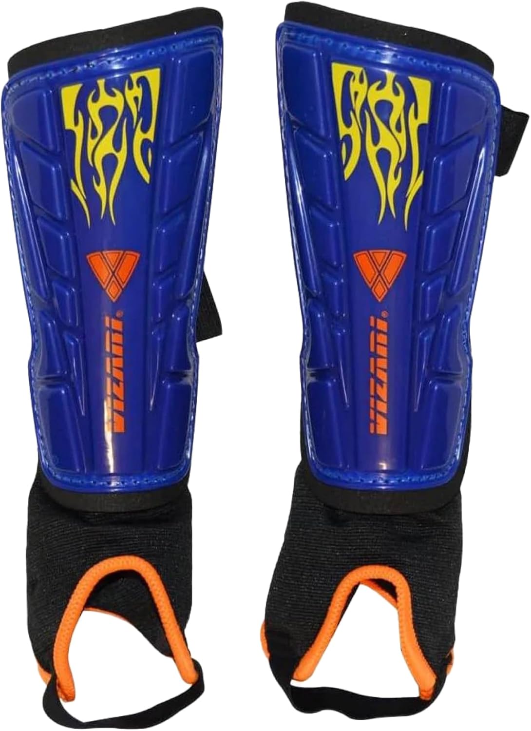 Vizari Blaze Soccer Shin Guard – Blue/Orange Vizari Sports
