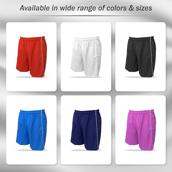 Vizari Napa Soccer Shorts – Black Vizari Sports
