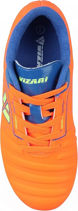 Vizari Catalina JR Firm-Ground Soccer Shoes – Orange/Royal/Lime Vizari Sports