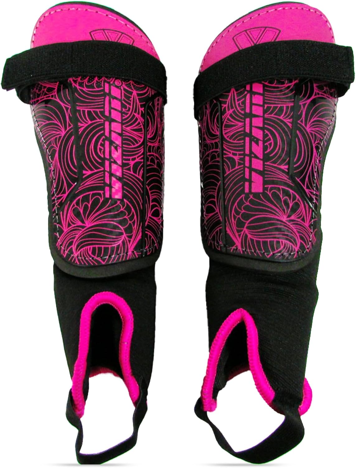 Vizari Cali Soccer Shin Guard with Ankle Protection – Pink/Black Vizari Sports