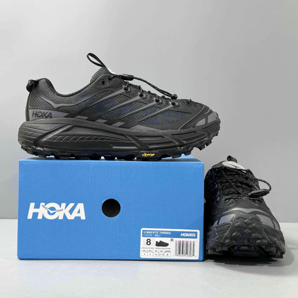 Hoka One One Mafate Three2 'Black' Banlieue91
