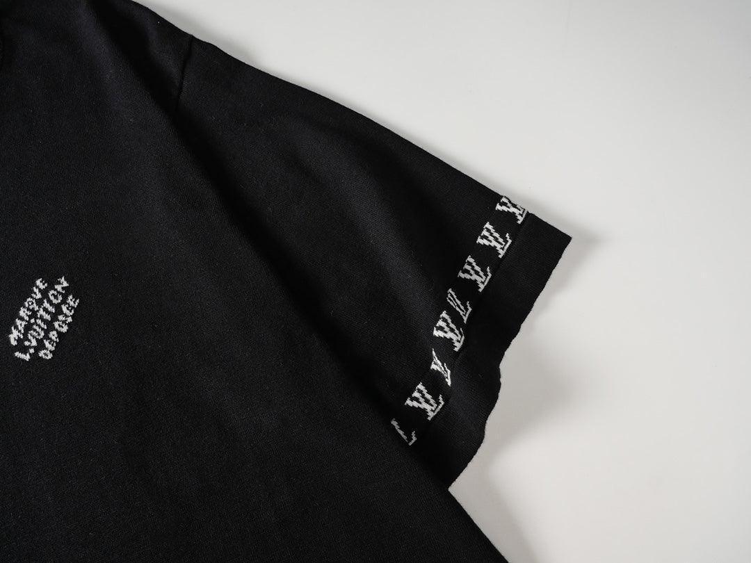 Louis Vuitton T-Shirt Without Collar 'Black' Banlieue91