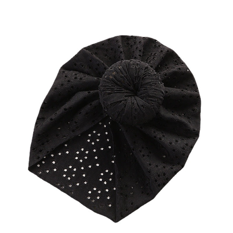 Baby Pullover Cap Cute Lace Hole Donut Baby Indian Tire Cap Children's Headwear V.I.P Digital Presence