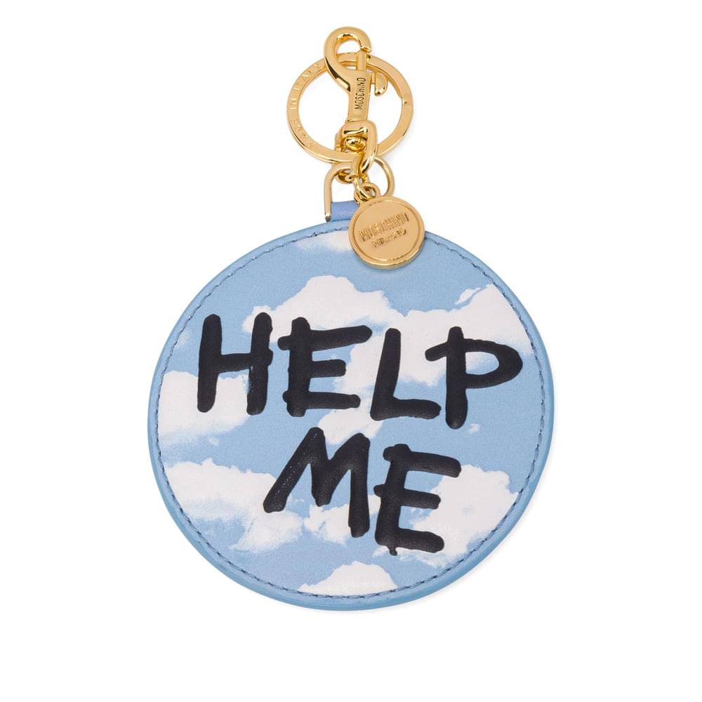 Moschino Blue Keyrings & Chains Women Luosophy