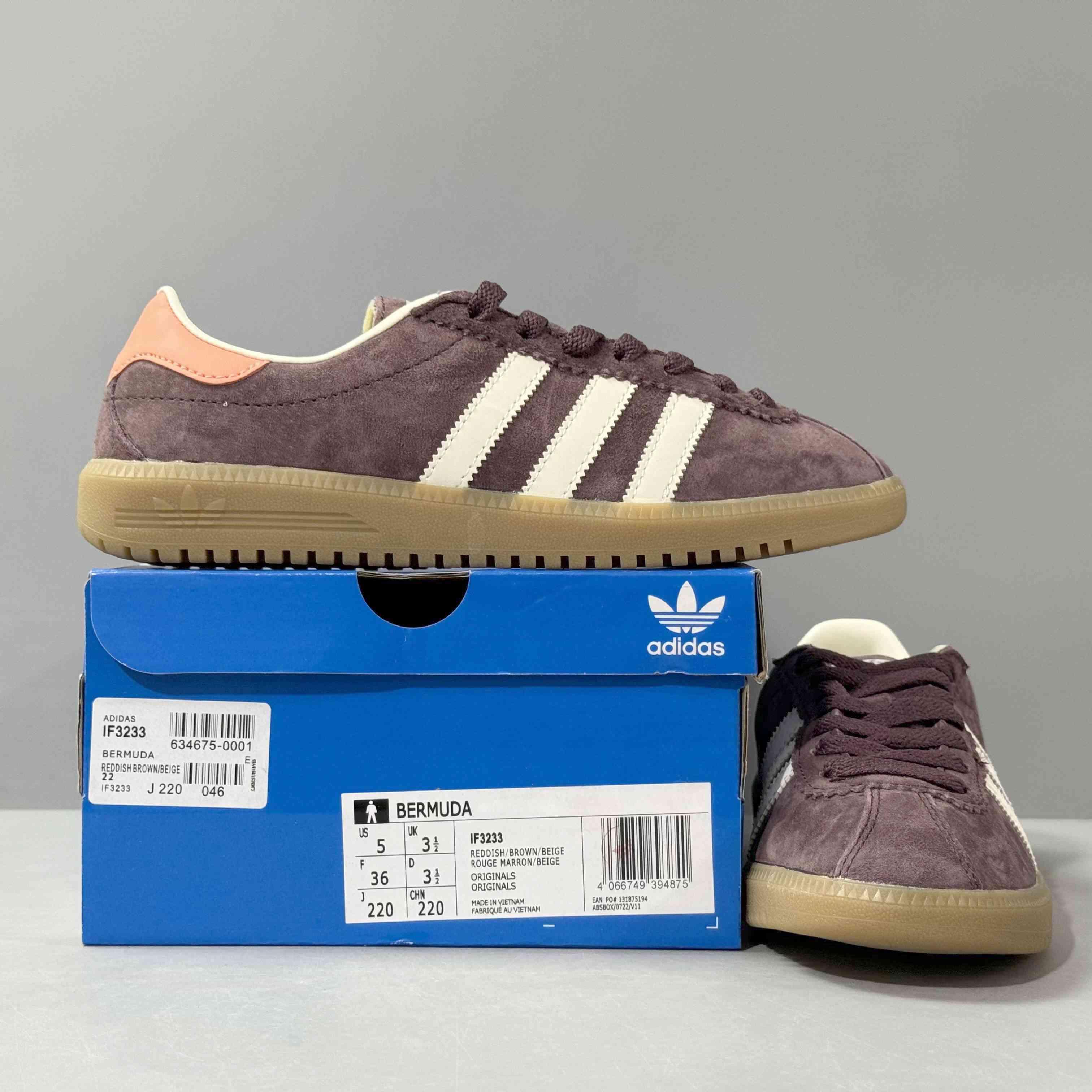 Adidas Originals Bermuda 'Shadow Brown' Banlieue91