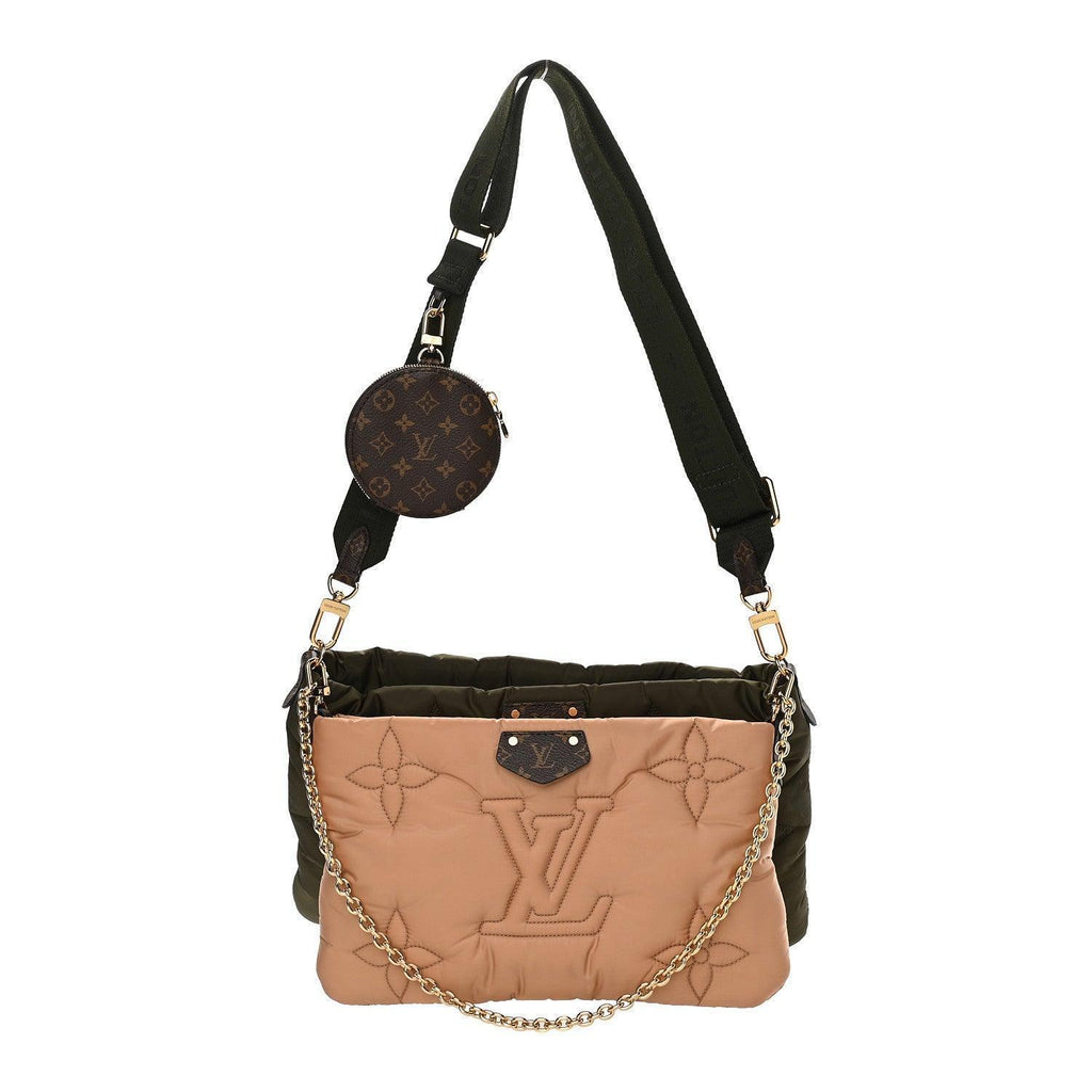 Louis Vuitton  Econyl Monogram Pillow Maxi Multi Pochette Accessories Kaki Beige Banlieue91