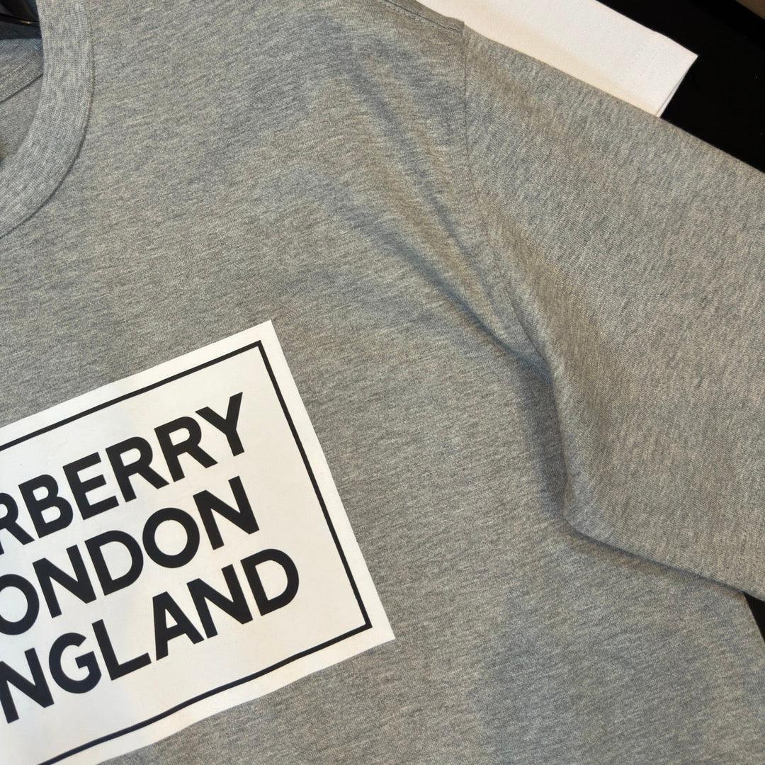 Burberry Grey T-Shirt Without Collar Banlieue91
