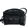 Louis Vuitton Black Leather Limited Edition Soft Trunk Shoulder Bag Banlieue91