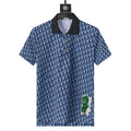 Dior Blue T-Shirt With Collar Banlieue91