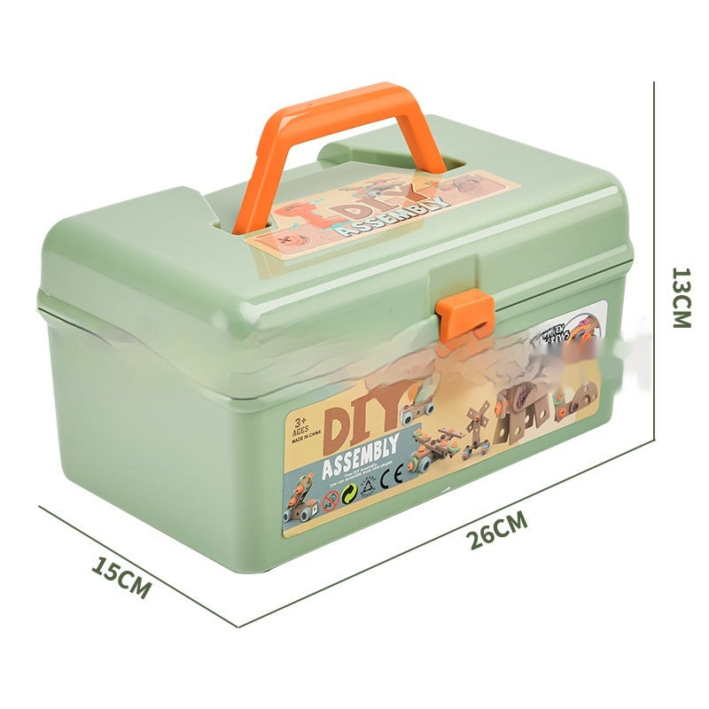 Educational Repair Assembly Playhouse Toolbox Set For Kids Baby Joy