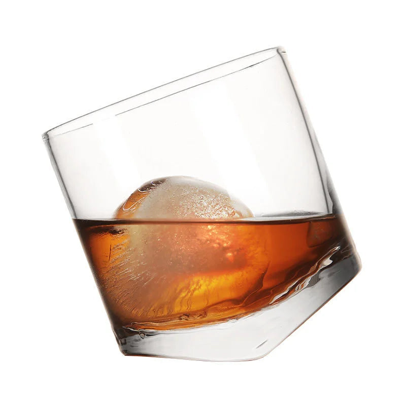 Whiskey glass Tower Of Pisa Inclined Bottom  Wine Rock Glass For Bar NMD Brandy Snifer Chivas Whisky Drinking Cup Verre a Vin