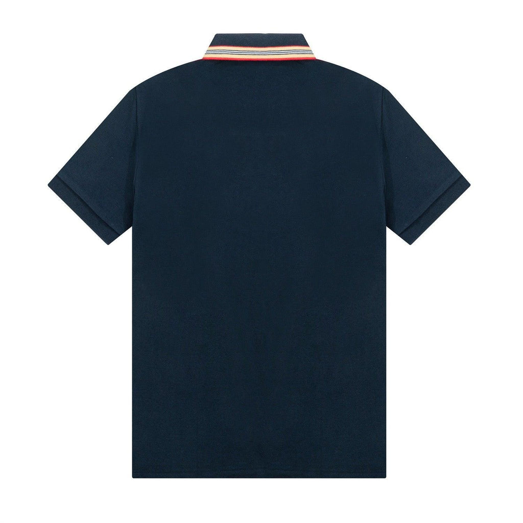 Burberry Blue T-Shirt With Collar Banlieue91