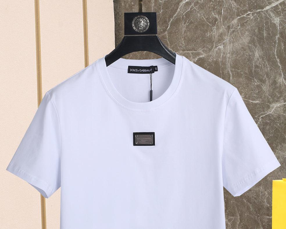 Dolce & Gabbana T-Shirt Without Collar 'White' Banlieue91