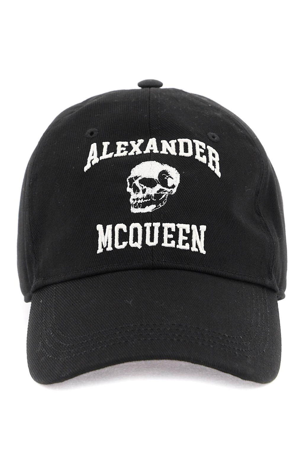 ALEXANDER MCQUEEN VARSITY SKULL Cap for Men - FW23 Collection