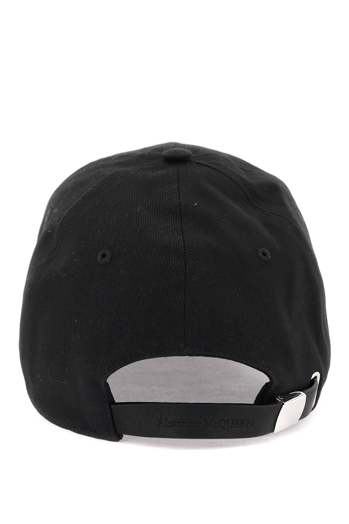 ALEXANDER MCQUEEN VARSITY SKULL Cap for Men - FW23 Collection