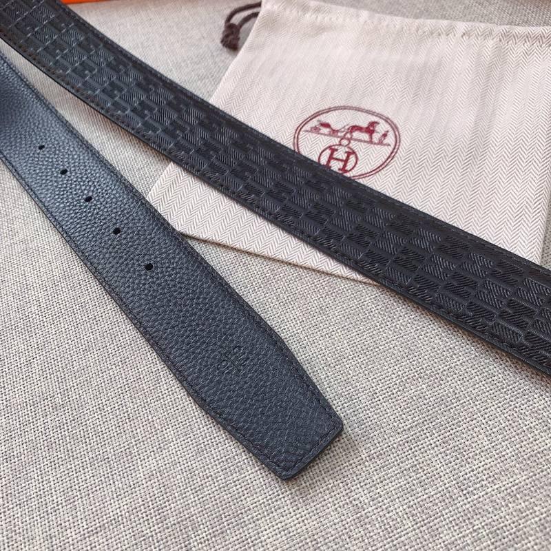 Hermes Men Buckle Belt 'Black' Banlieue91
