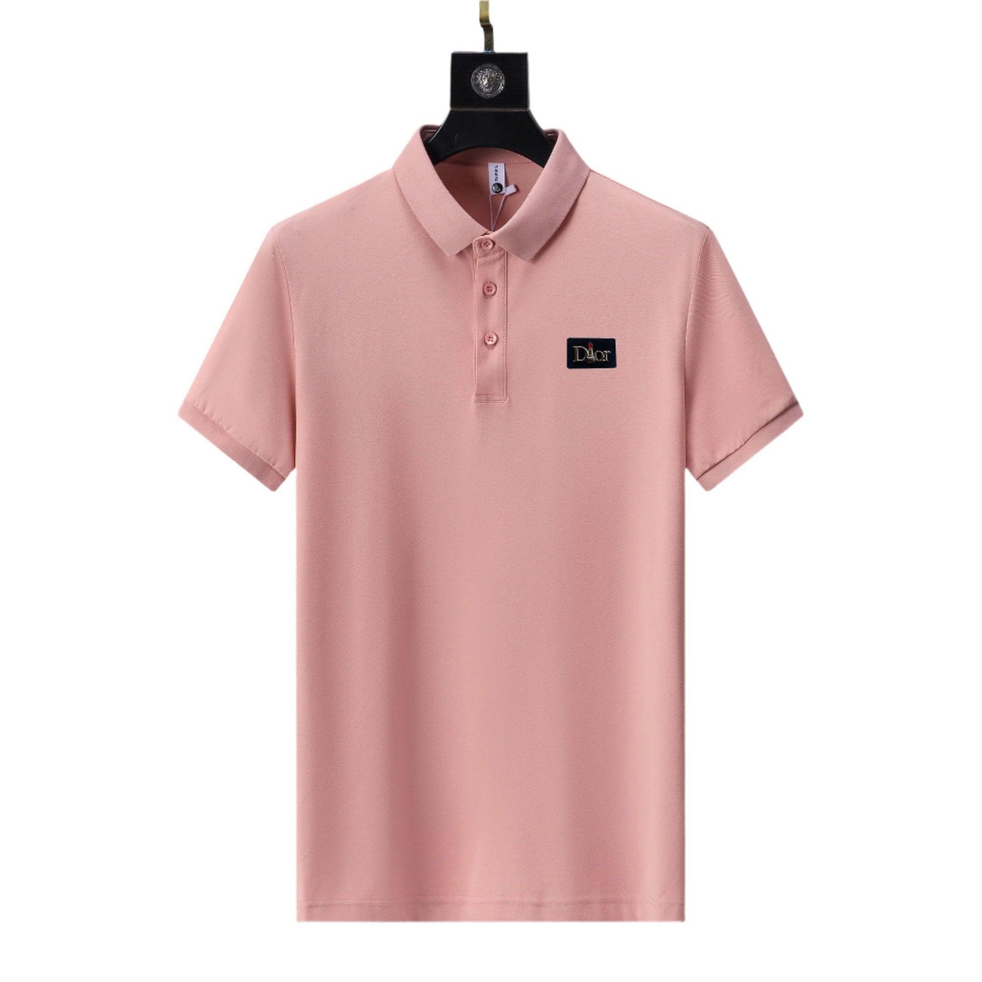 Dior Pink T-Shirt With Collar Banlieue91
