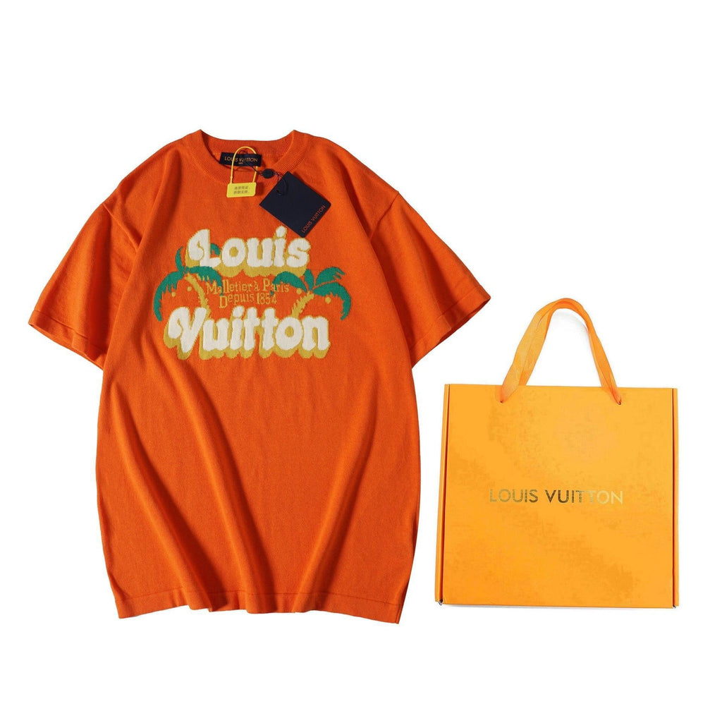 Louis Vuitton T-Shirt Without Collar 'Orange' Banlieue91
