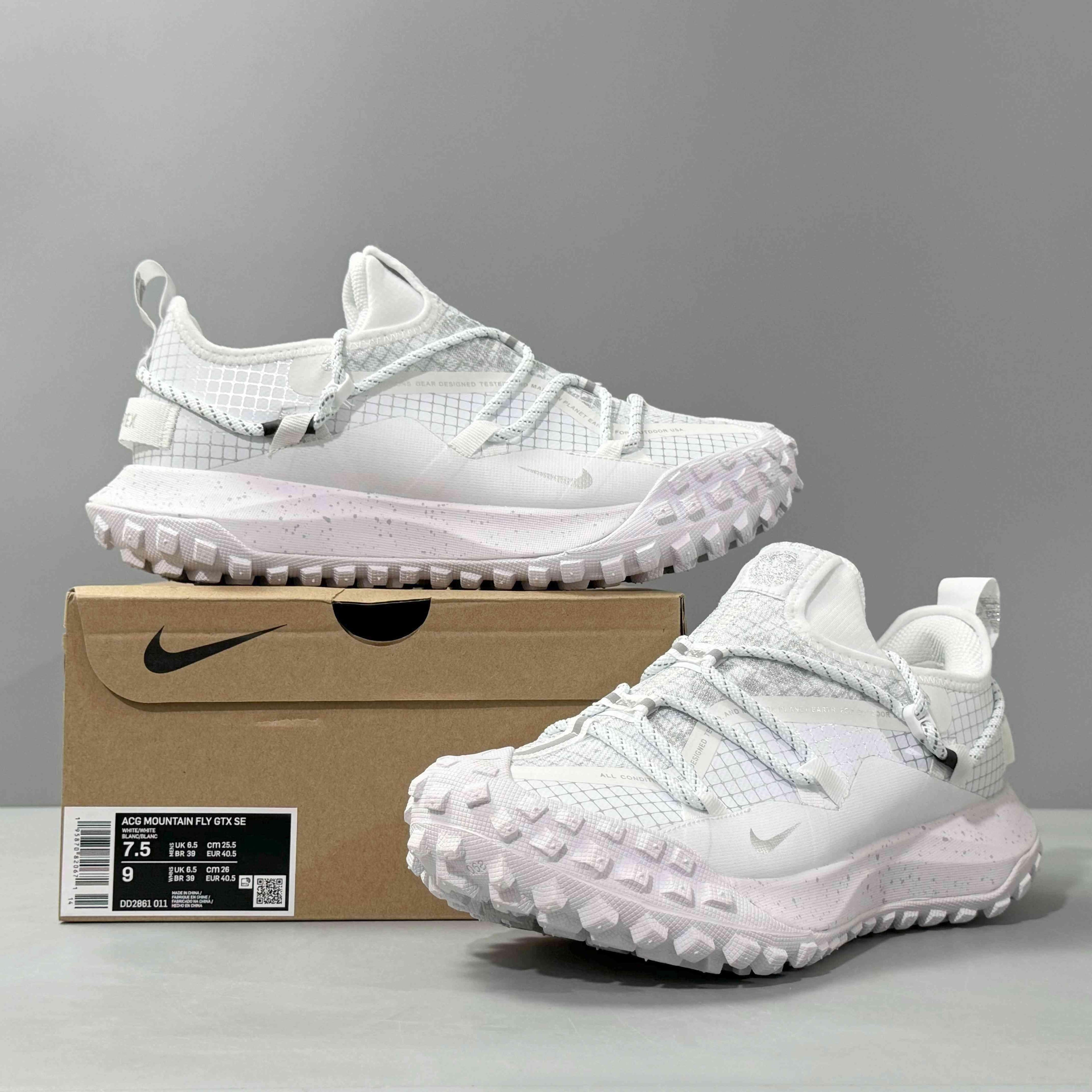 Nike ACG Mountain Fly Low Gore-Tex SE 'Triple White' Banlieue91