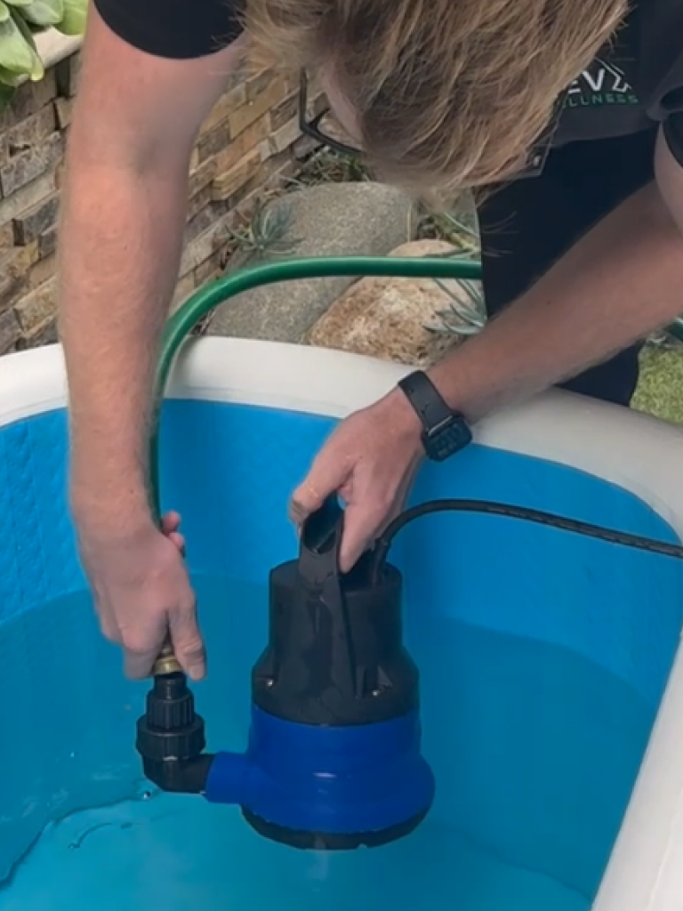 RevX Cold Plunge Drain Pump RevX Wellness