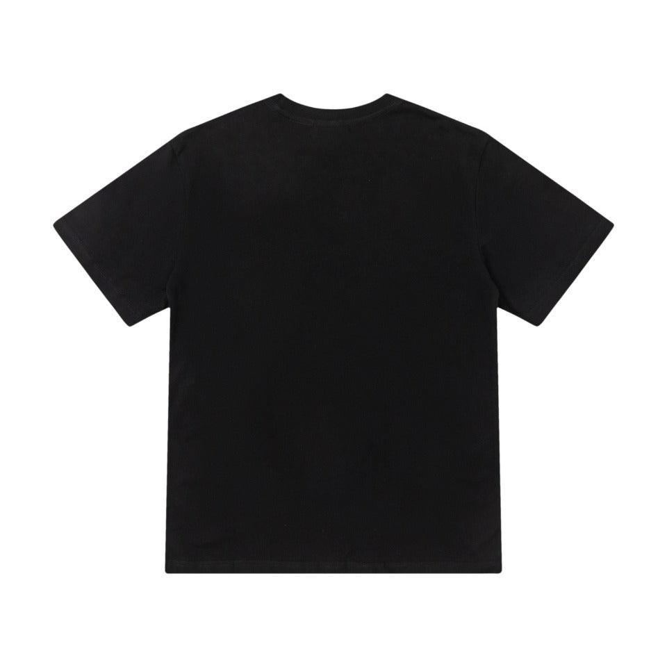 Amiri Black T-Shirt Without Collar Banlieue91