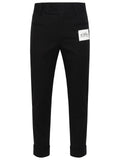 Dolce & Gabbana Black Cotton Pants