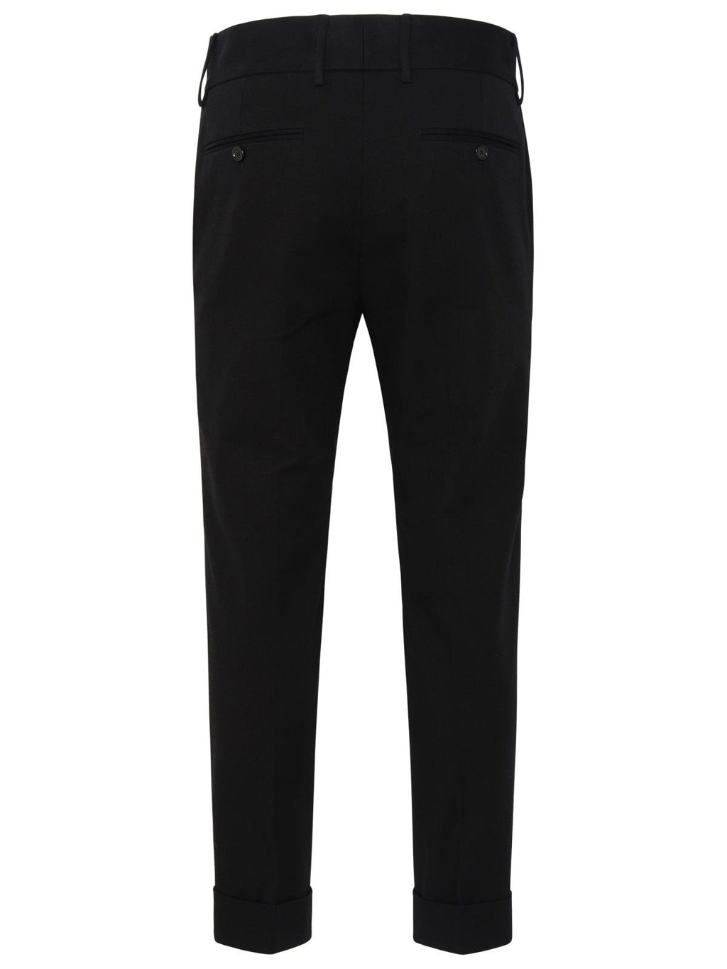 Dolce & Gabbana Black Cotton Pants