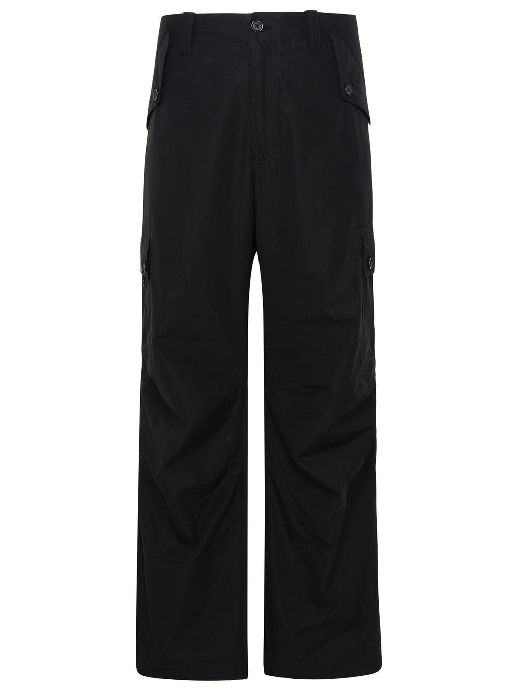 Dolce & Gabbana Black Cotton 'Cargo' Pants